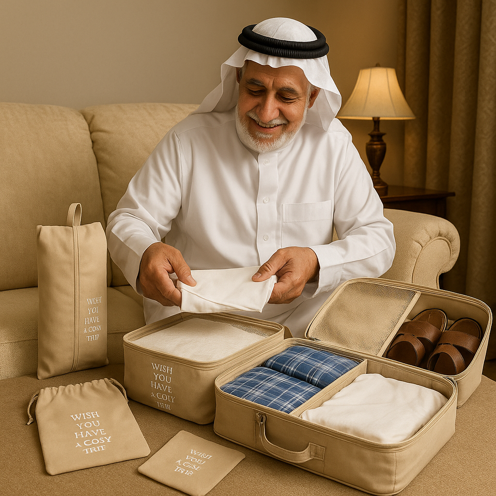 حقيبة تخزين للسفر (7 قطع)