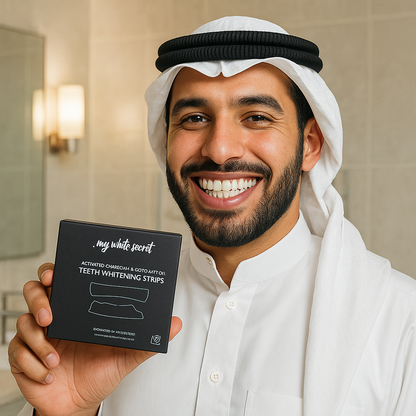 شرائح تبييض الأسنان