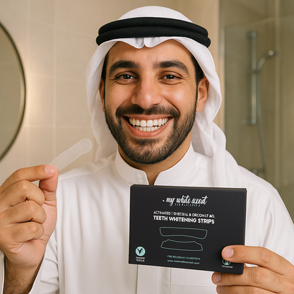 شرائح تبييض الأسنان