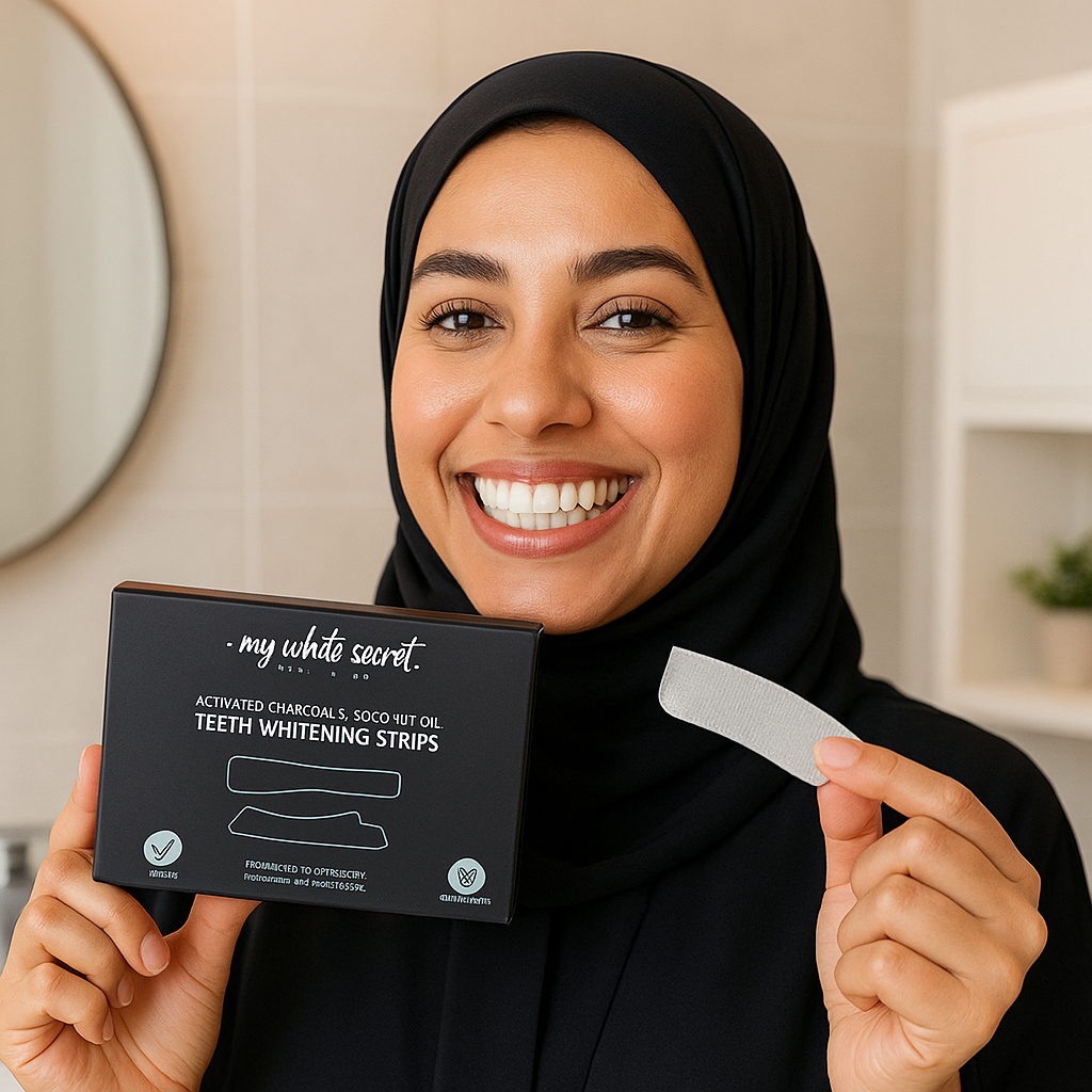 شرائح تبييض الأسنان