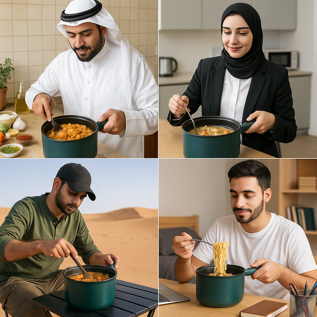 وعاء كهربائي متعدد الاستخدامات للطهي السريع